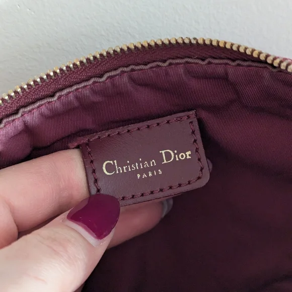 Dior trotter saddle bag - Merlot color - Picture 7 of 16